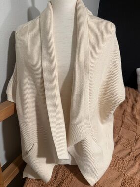 Akemi + Kin Cream Open Knit Sweater
